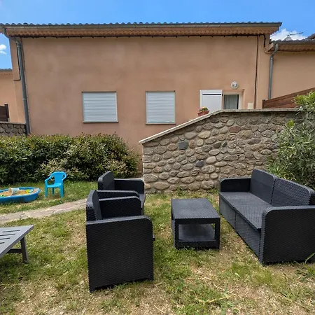 F3 Climatise Avec Jardin Prive Parking 6 Pers Aubenas