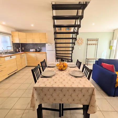 F3 Climatisé Avec Jardin Privé Parking 6 Pers Apartamento *